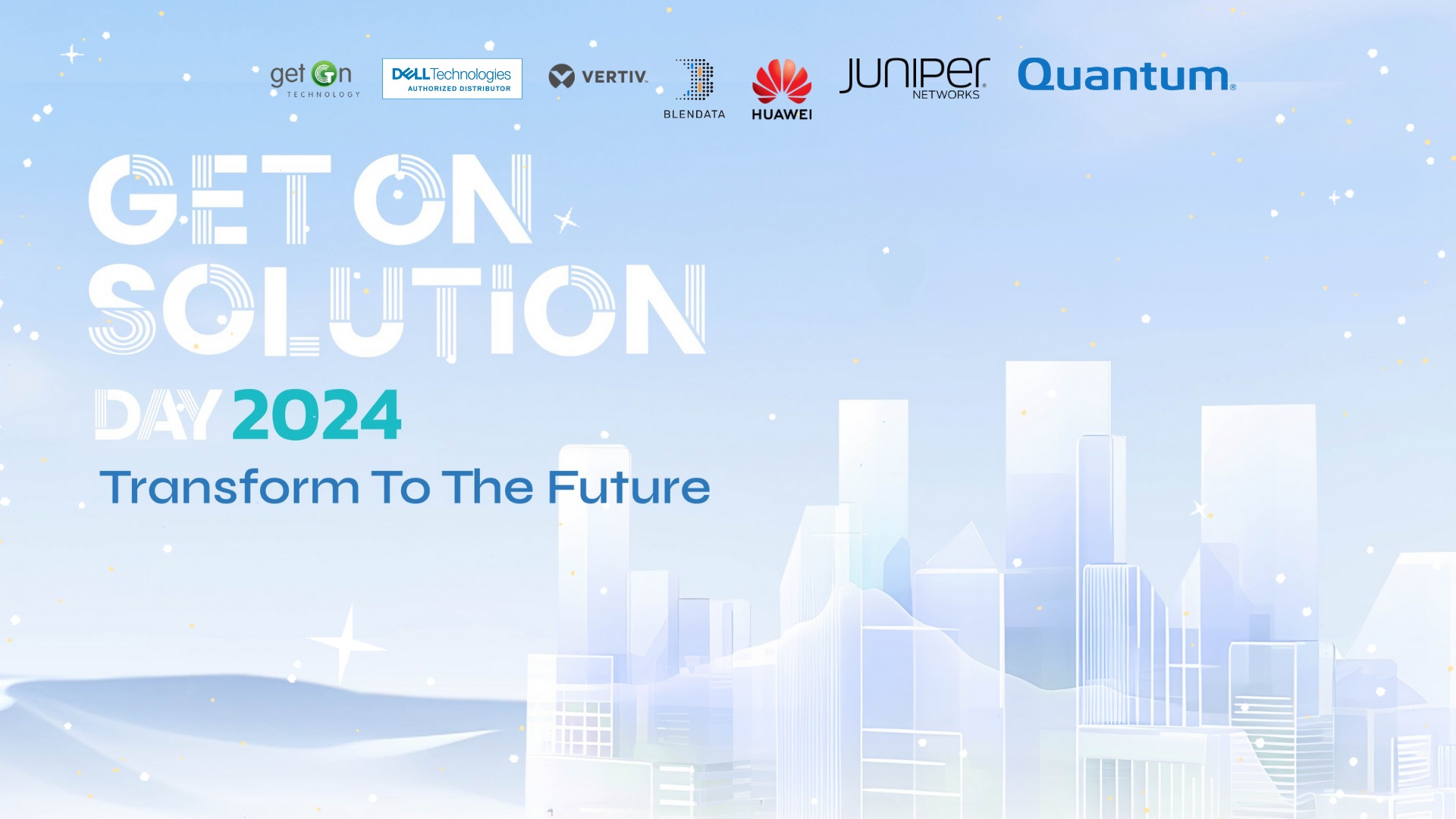 Get On Solutions Day 2024 : Transform To The Future